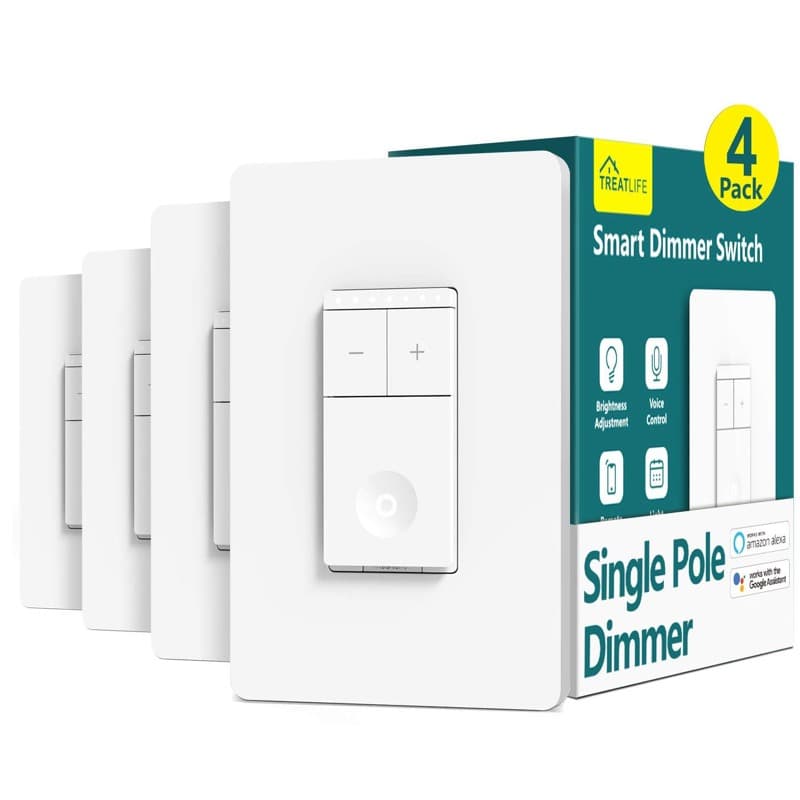 Treatlife Smart Dimmer, 4 pack